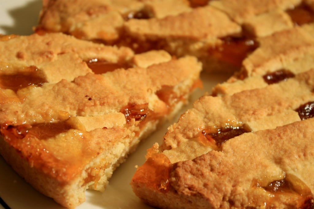 Crostata de mermelada de albaricoque ~ Dulces Recetas  ~ La ragazza col mattarello