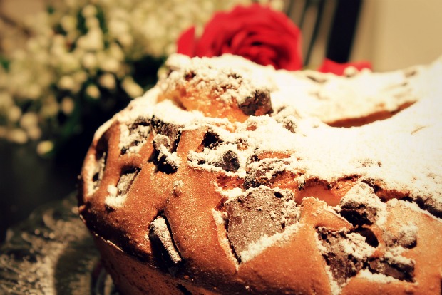 Ciambellone de vainilla y nutella ~ Dulces Recetas ~ La ragazza col mattarello Ciambellone de vainilla y nutella ~ Dulces Recetas ~ La ragazza col mattarello