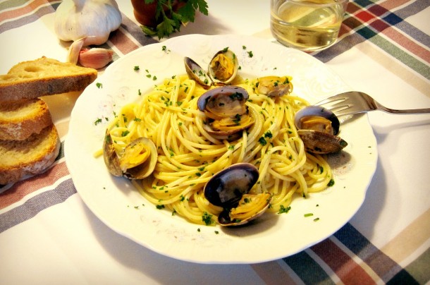 Spaghetti Alle Vongole (spaghetti Con Almejas)