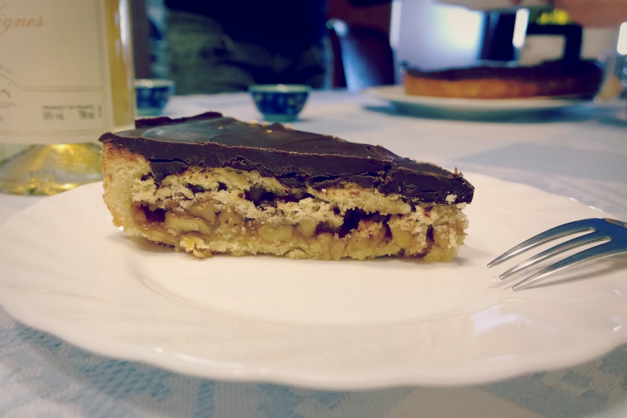 Torta Bonissima, amb nous, mel i rom ~ Postres Receptes ~ La ragazza col mattarello Torta Bonissima, amb nous, mel i rom ~ Postres Receptes ~ La ragazza col mattarello