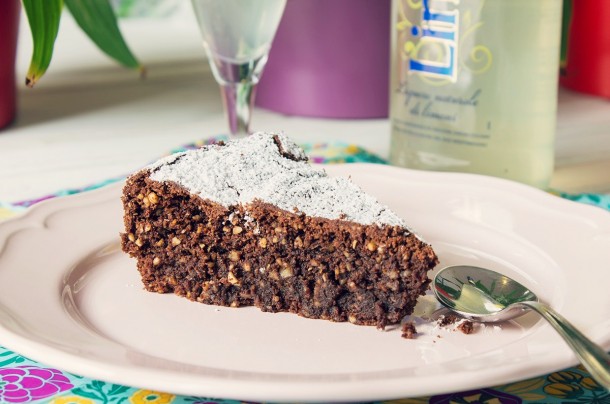 Receta De Torta Caprese: Pastel De Chocolate Y Almendras Sin Harina