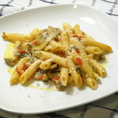 Pasta with vegetables (pasta alle verdure) ~ Main courses Recipes  ~ La ragazza col mattarello