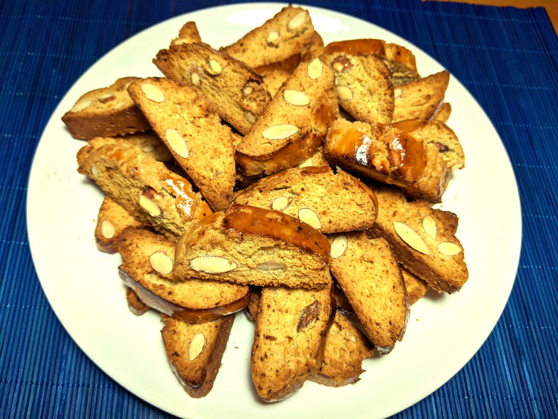 Galletas de almendra (cantucci toscani)