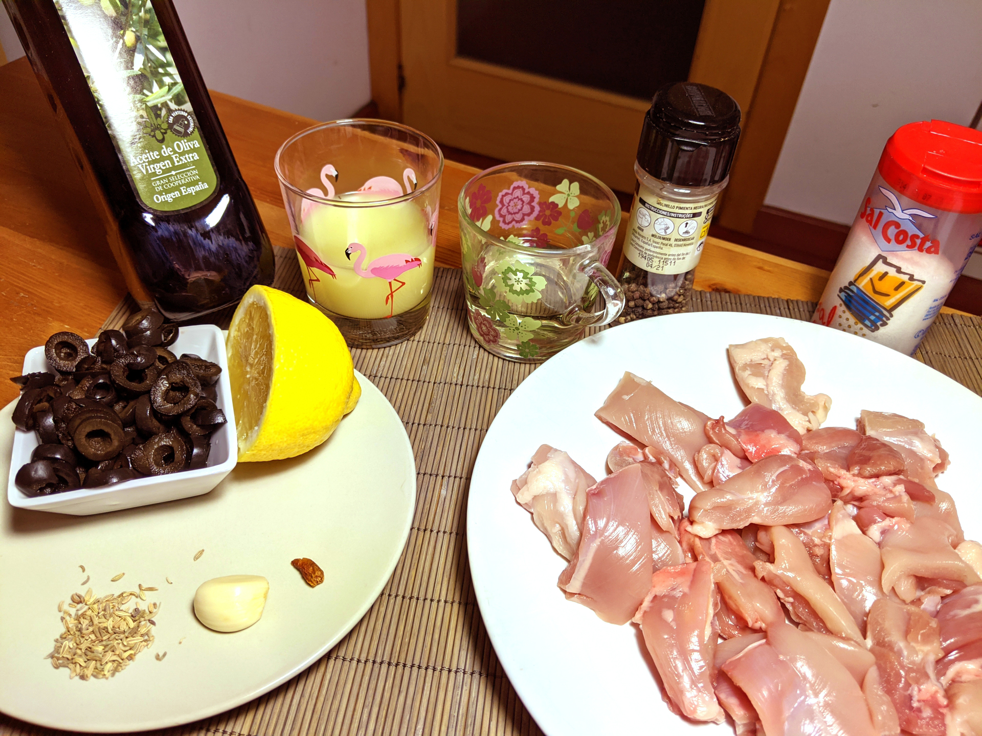 Chicken stew with olives (spezzatino di pollo con le olive) ~ Recipes Second courses  ~ La ragazza col mattarello