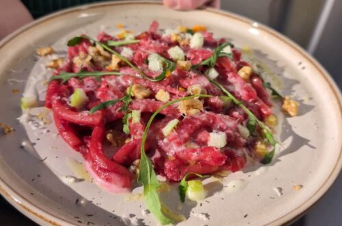 Receta de San Valentín: Pasta con Remolacha y Queso de Cabra