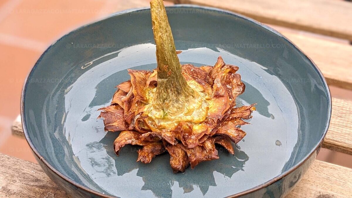Recepta de carxofes a la jueva (Carciofi alla Giudia)