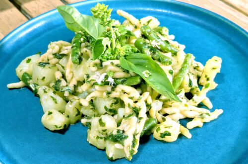 Pasta al Pesto Genovés - Receta Auténtica Italiana