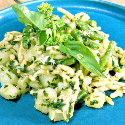 Pasta al Pesto Genovés - Receta Auténtica Italiana