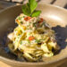Pasta con boletus (tagliatelle ai funghi porcini)