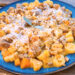 Pasta de Halloween calabaza y salchicha para niños