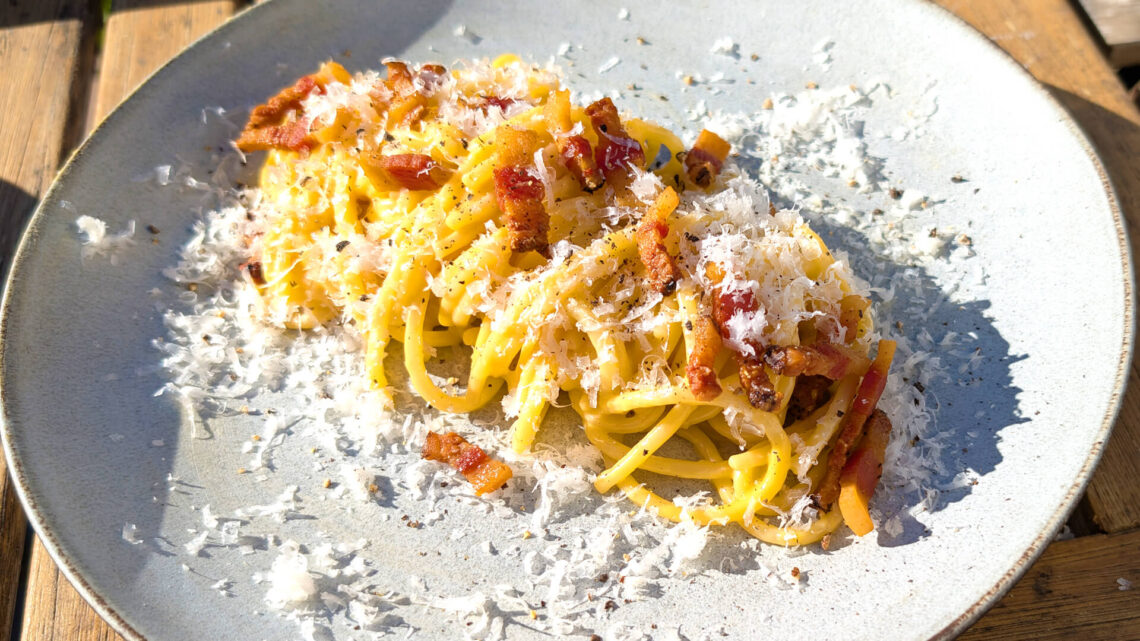 Pasta a la carbonara