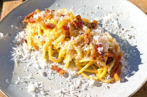 Pasta a la carbonara