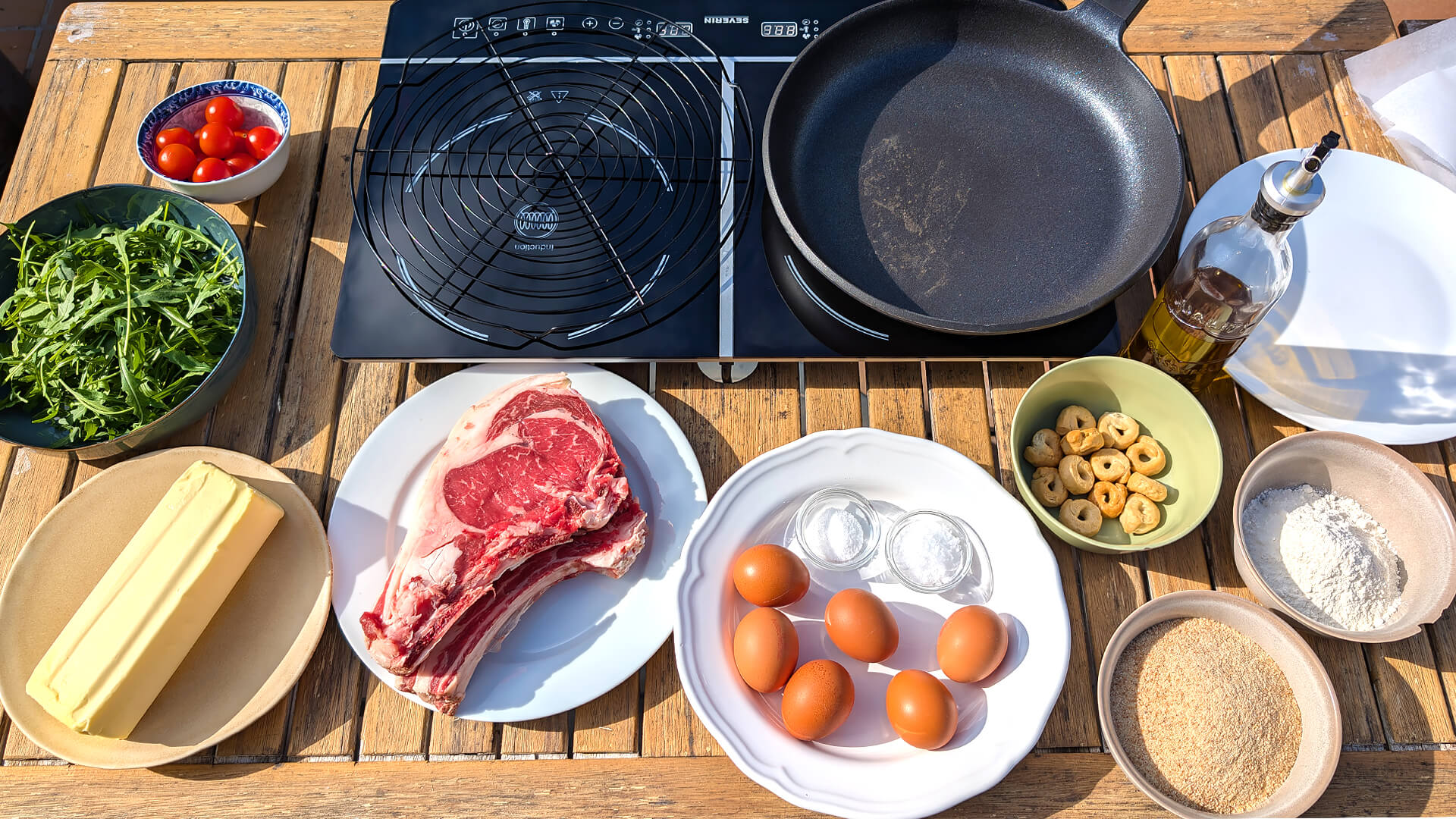 Milanesa de ternera: la auténtica cotoletta a la milanesa ~ Recetas Segundos  ~ La ragazza col mattarello