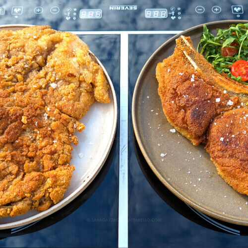 Milanesa de ternera - la auténtica cotoletta a la milanesa