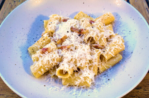 Pasta a la gricia