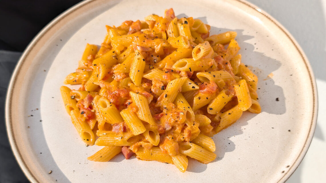 Penne rigate a la vodka
