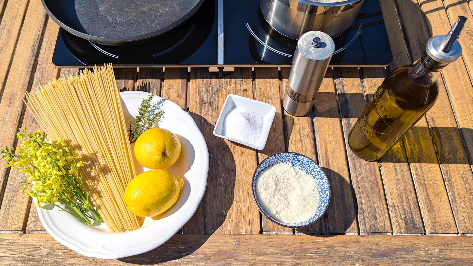 Pasta al limón: Receta cremosa, rápida y fresca en 15 minutos ~ Primeros Recetas  ~ La ragazza col mattarello