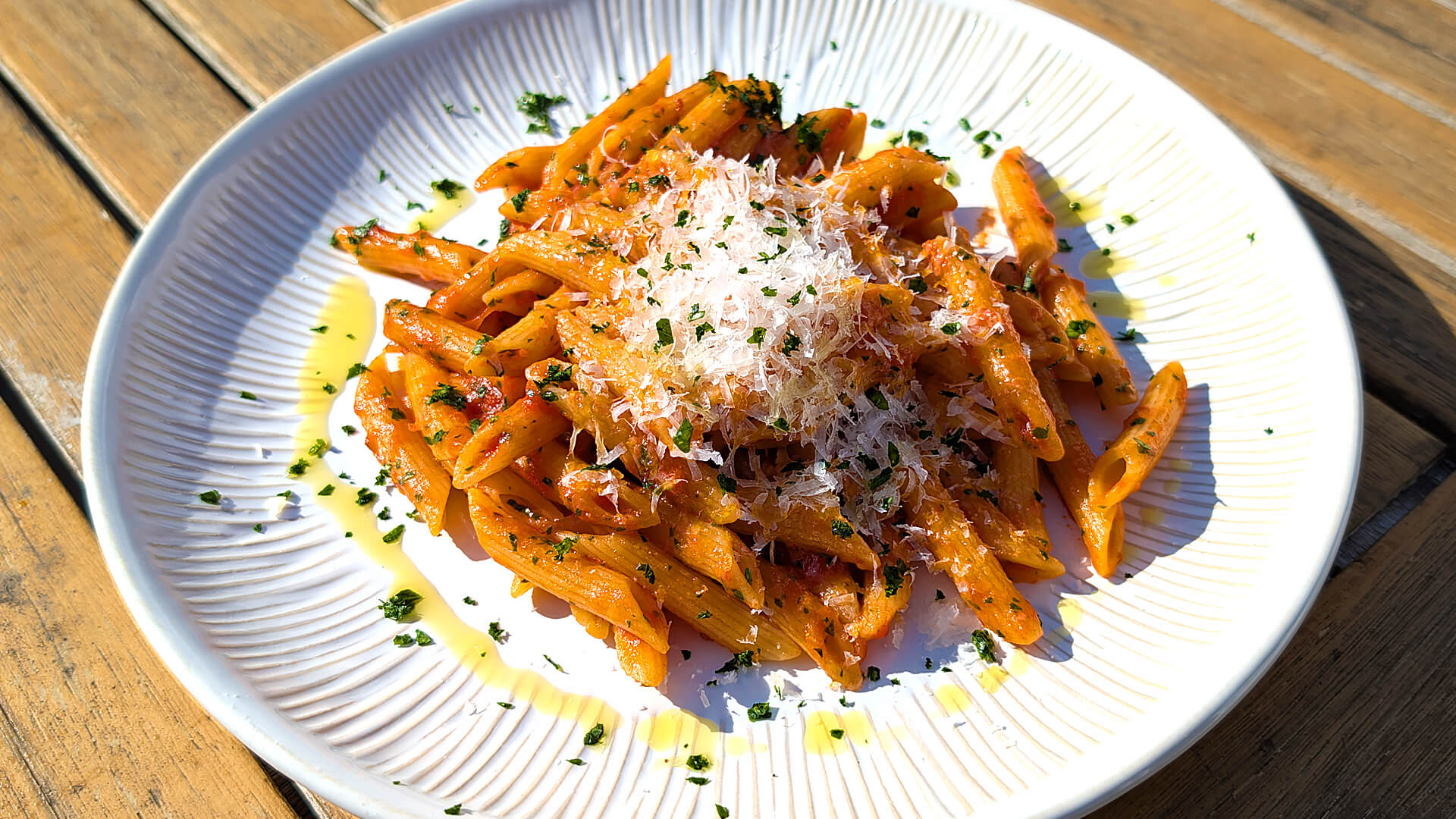 Penne all&#8217;arrabbiata