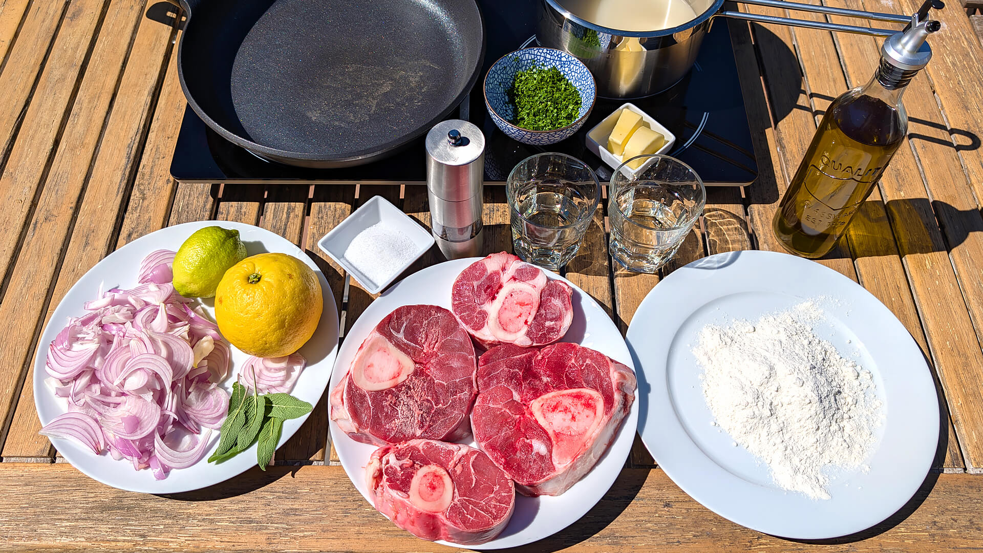 Ossobuco Milanese style: The italian classic that captivates Spain ~ Recipes Second courses  ~ La ragazza col mattarello
