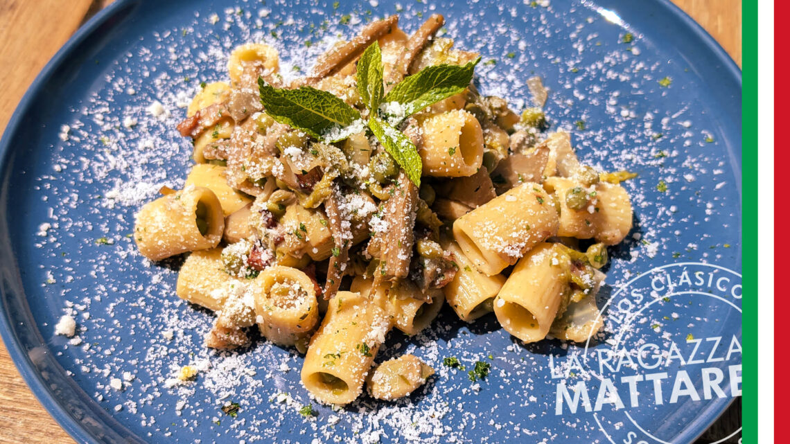 Pasta a la vignarola romana