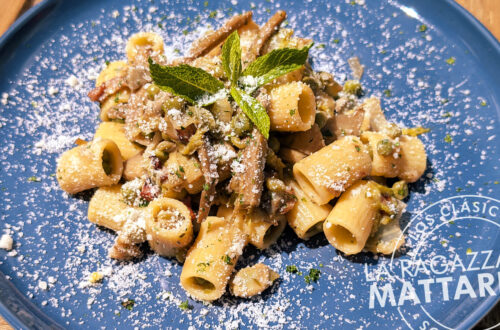 Pasta a la vignarola romana