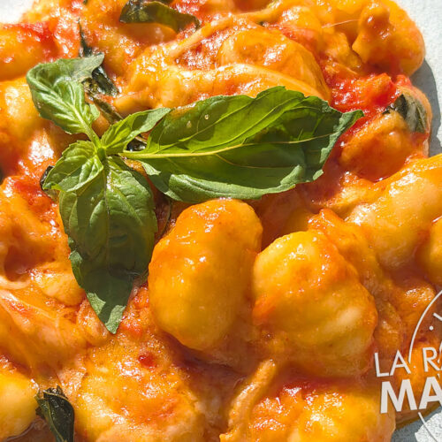 Gnocchi - Ñoquis - a la Sorrentina - Receta paso a paso en tres minutos