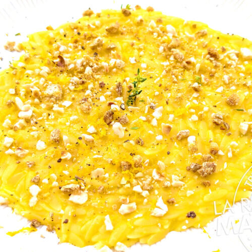 Falso risotto de calabaza para Halloween - Cremoso, fácil y te lo explico en 3 minutos