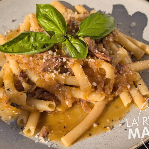 Ziti a la Genovese: la pasta con ragú napolitano más auténtico