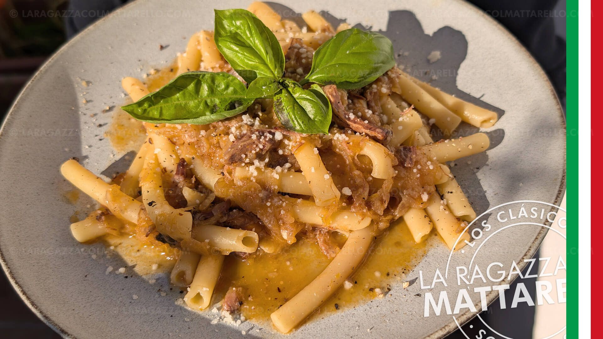 Ziti a la Genovese: la pasta con ragú napolitano más auténtico