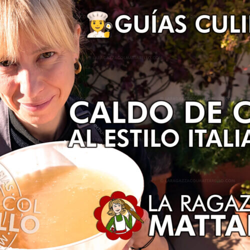 Caldo de Carne (Brodo di Carne) al Estilo Italiano