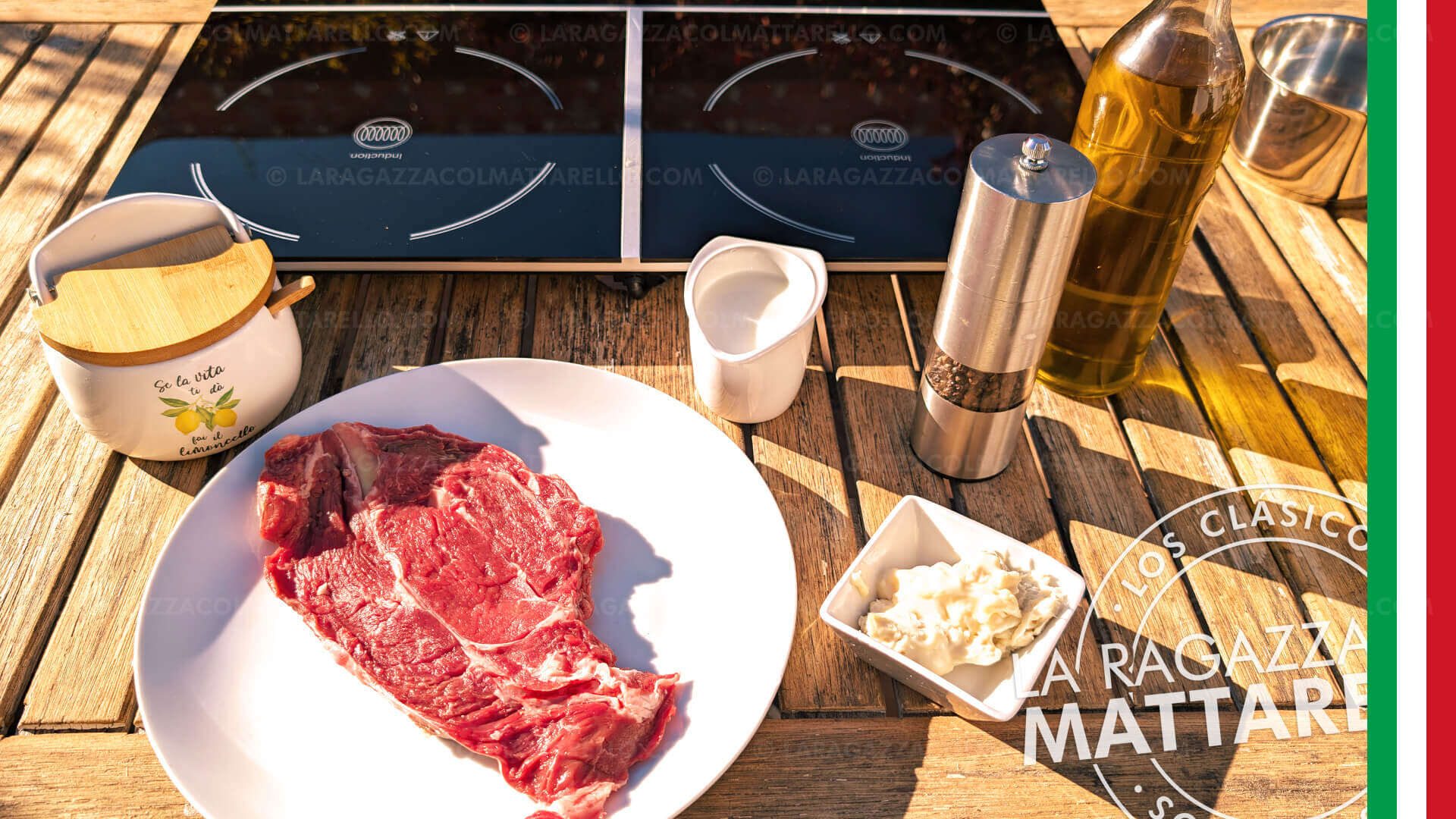 Bistec con salsa de gorgonzola: trucos para una carne tierna y jugosa ~ Recetas Segundos  ~ La ragazza col mattarello