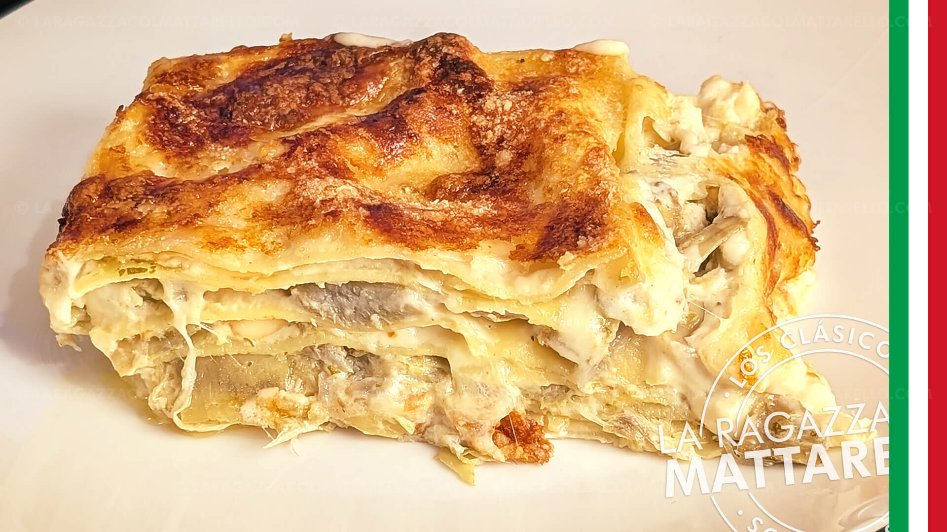 Lasaña de alcachofas y queso: receta fácil y rápida