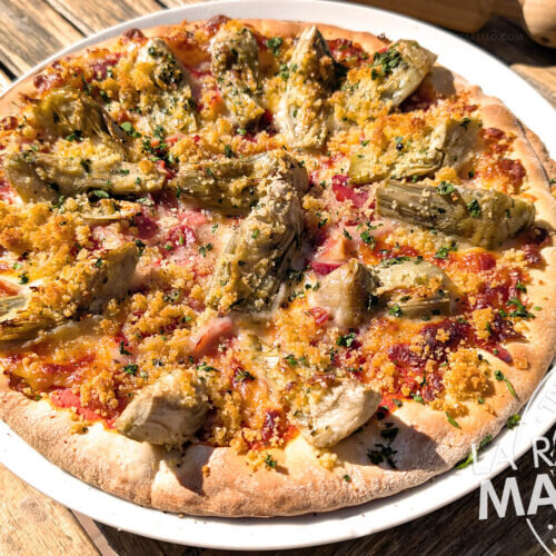 Pizza de jamón serrano del súper tuneada a la italiana - trucos gourmet explicados en 3 minutos