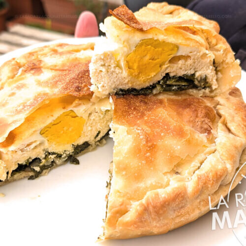 Torta Pasqualina - la tarta salada italiana tradicional para la Pascua