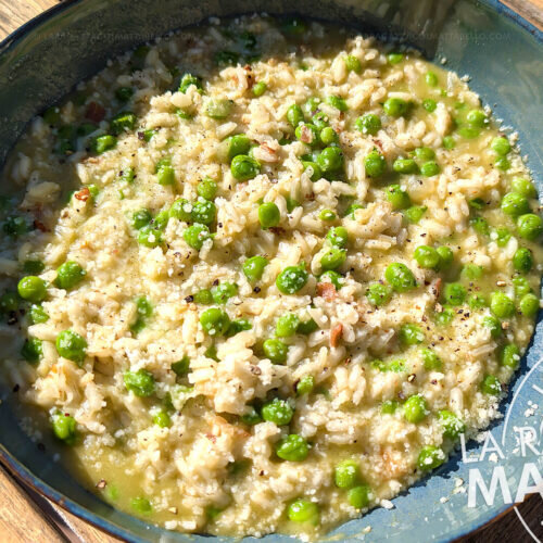 Risi e bisi - ni sopa ni risotto (arroz con guisantes veneciano)