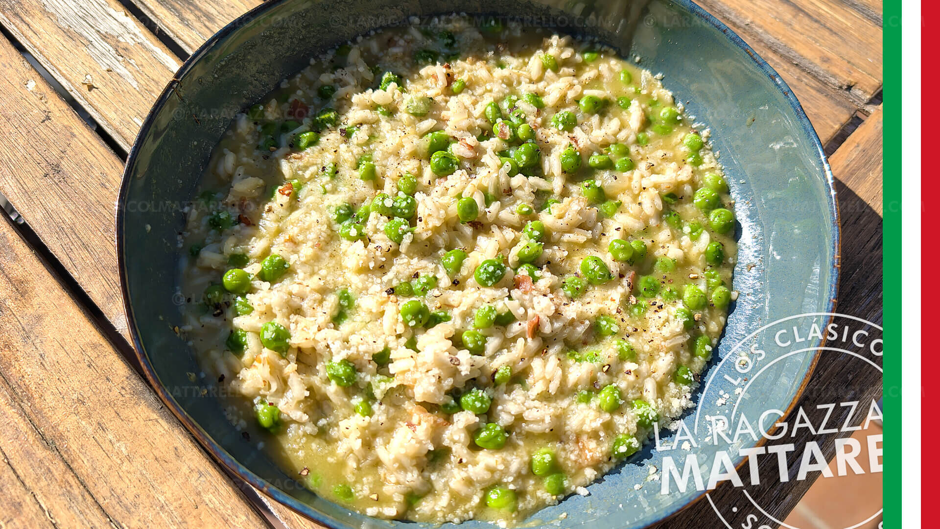 Risi e bisi: ni sopa ni risotto (arroz con guisantes veneciano)