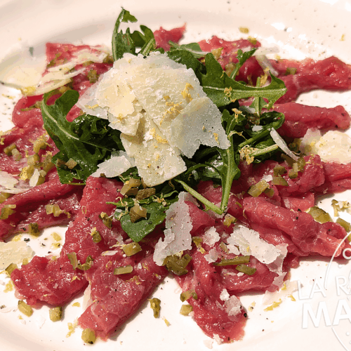 Carpaccio de ternera: el plato de verano italiano fresco, dietético y delicioso