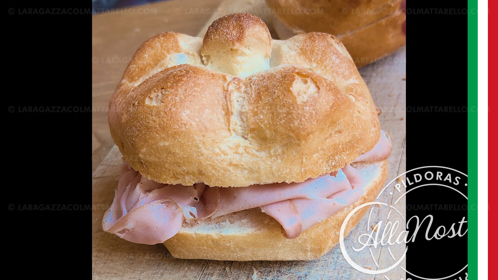 Comer barato en Roma: el bocadillo de rosetta con mortadella