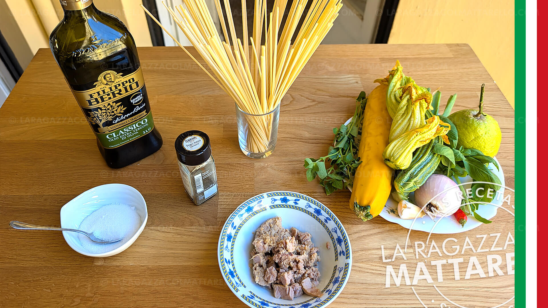 Pasta con crema de calabacín, atún y calabacín marinado ~ Mis recetas Primeros Recetas ~ La ragazza col mattarello Pasta con crema de calabacín, atún y calabacín marinado ~ Mis recetas Primeros Recetas ~ La ragazza col mattarello