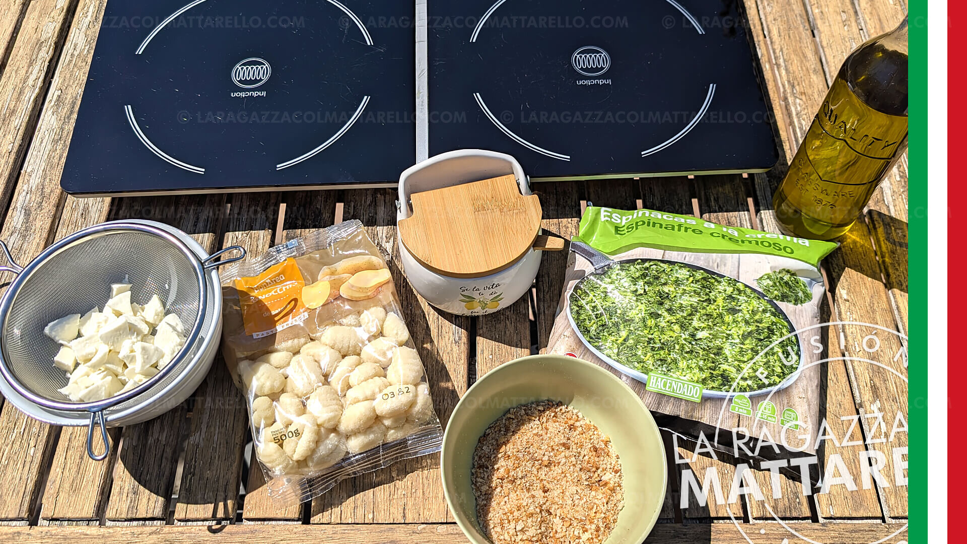 Ñoquis con espinacas y mozzarella gratinados en freidora de aire ~ Paso a paso en tres minutos Primeros Recetas Trucos y Retoques ~ La ragazza col mattarello Ñoquis con espinacas y mozzarella gratinados en freidora de aire ~ Paso a paso en tres minutos Primeros Recetas Trucos y Retoques ~ La ragazza col mattarello