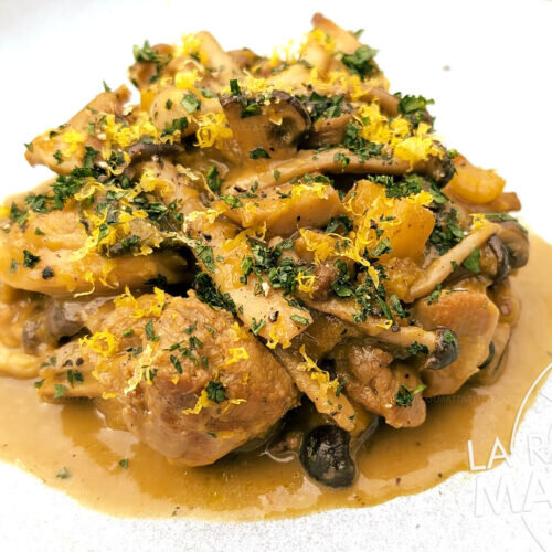 Pollo con calabaza y setas: el guiso italiano más jugoso ~ Recetas Segundos ~ La ragazza col mattarello Pollo con calabaza y setas: el guiso italiano más jugoso ~ Recetas Segundos ~ La ragazza col mattarello