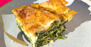 Receta de lasagna con espinacas, ricotta y mozzarella