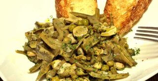 Habas, guisantes y alcachofas (Vignarola alla romana)
